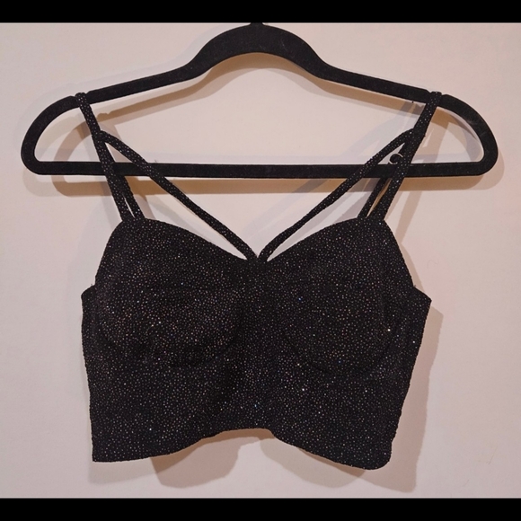 Multicolored Sparkles Strappy Top - Picture 1 of 2